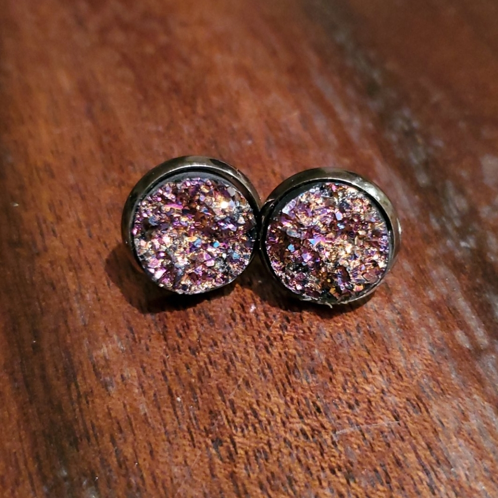 Druzy Studs